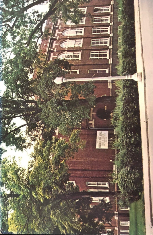Northville Public Schools Administration Building and Junior High Vintage Postcard