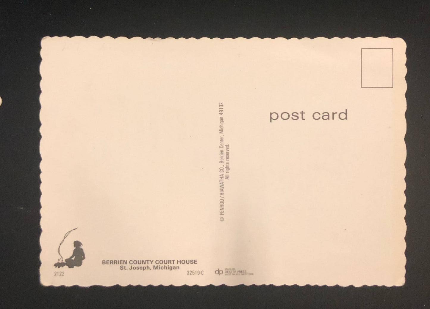 Berrien County Court House, St. Joseph, Michigan - Vintage Postcard