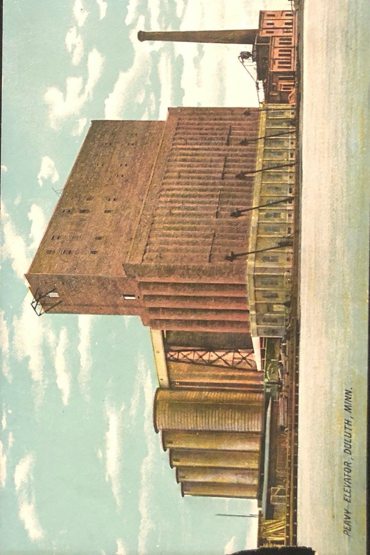 Peavy Elevator, Duluth, Minnesota Vintage Postcard