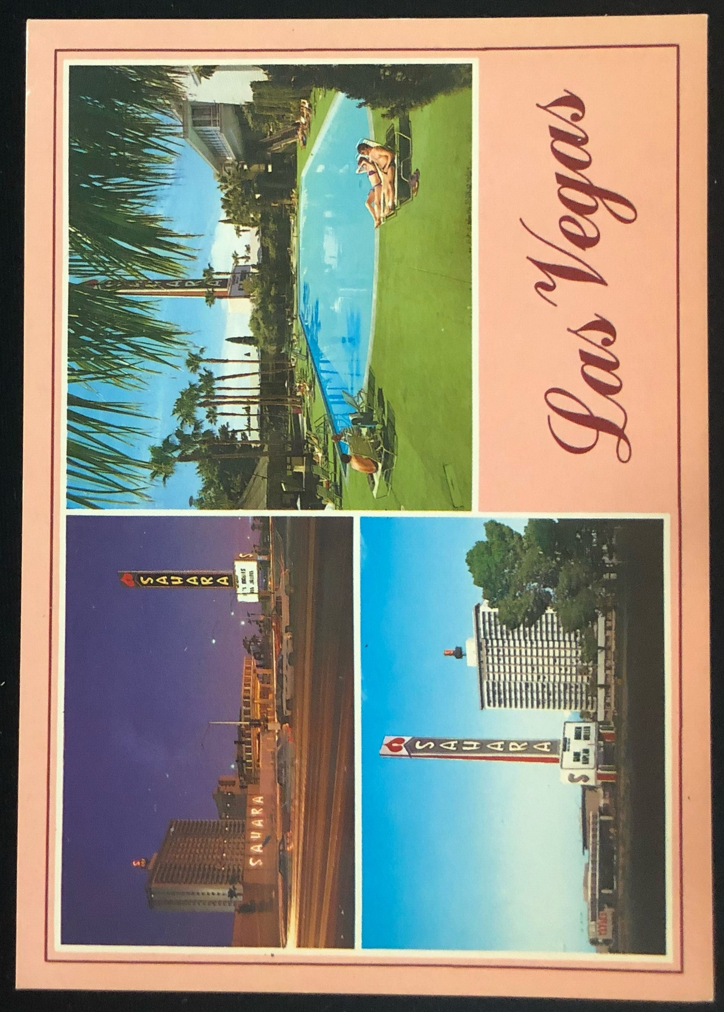 Las Vegas Sahara Vintage Postcard