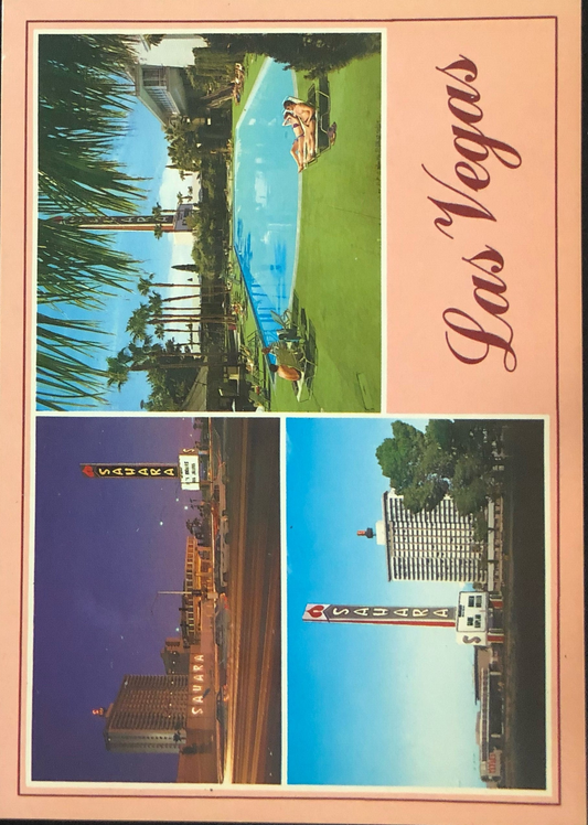 Las Vegas Sahara Vintage Postcard