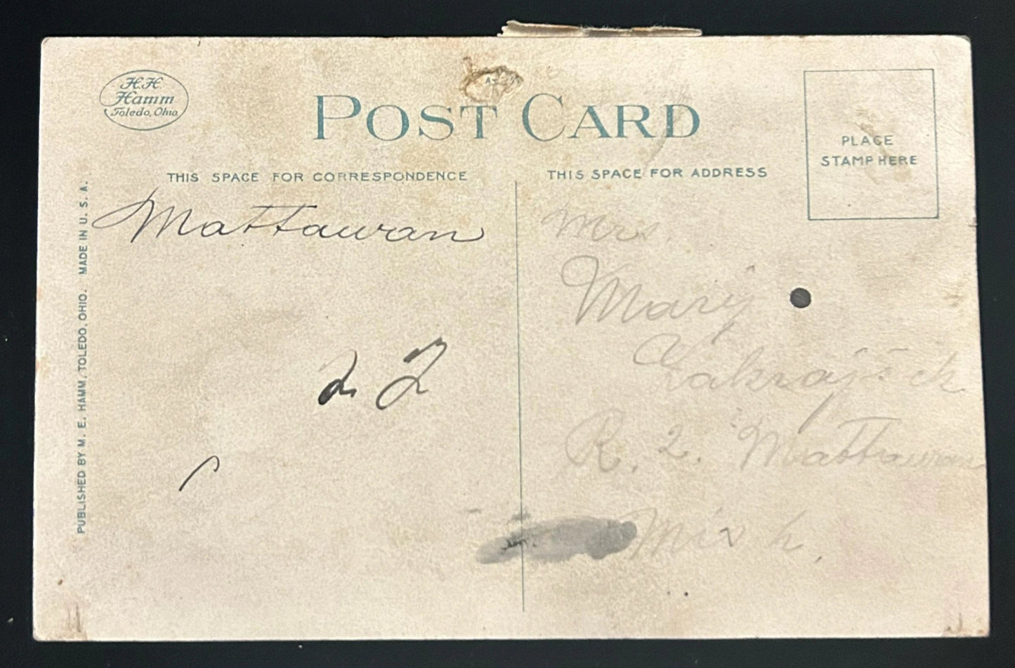 McCaskey Register Company, Alliance, Ohio - Vintage Postcard