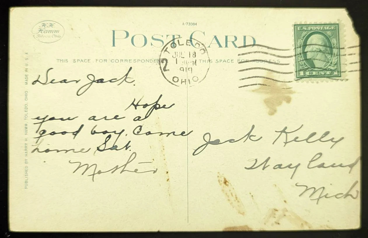 N.Y.C. Terminal, Toledo, Ohio - Vintage Postcard