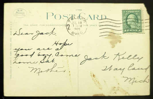 N.Y.C. Terminal, Toledo, Ohio - Vintage Postcard