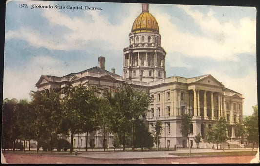 Colorado State Capitol, Denver. card #1672