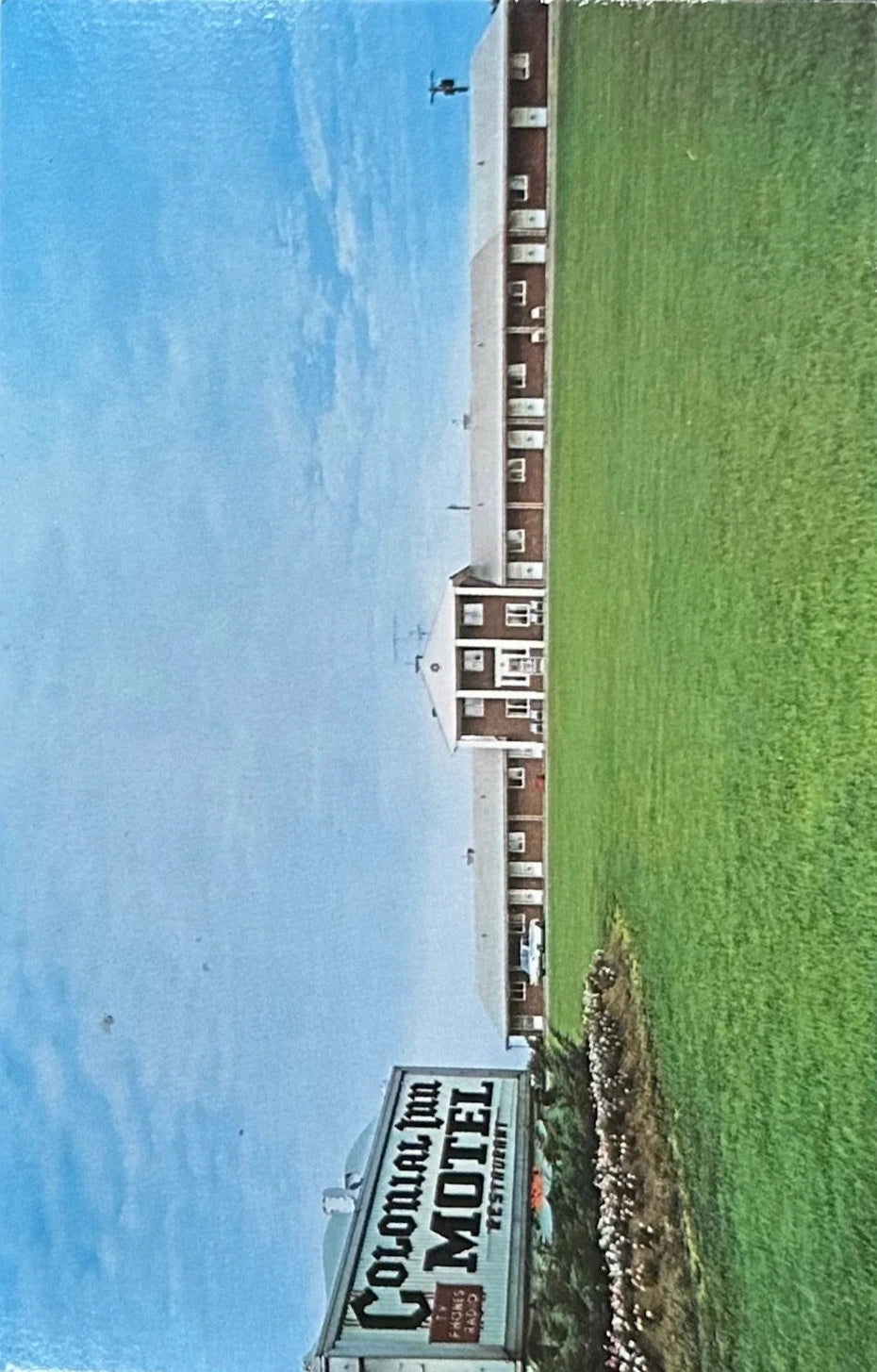 Colonial Inn Motel- Vintage Postcard