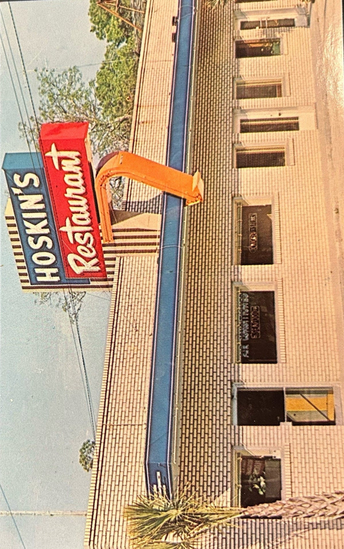 Hoskin's Restaurant - Ocean Drive, South Carolina - Vintage 1960s Postcard