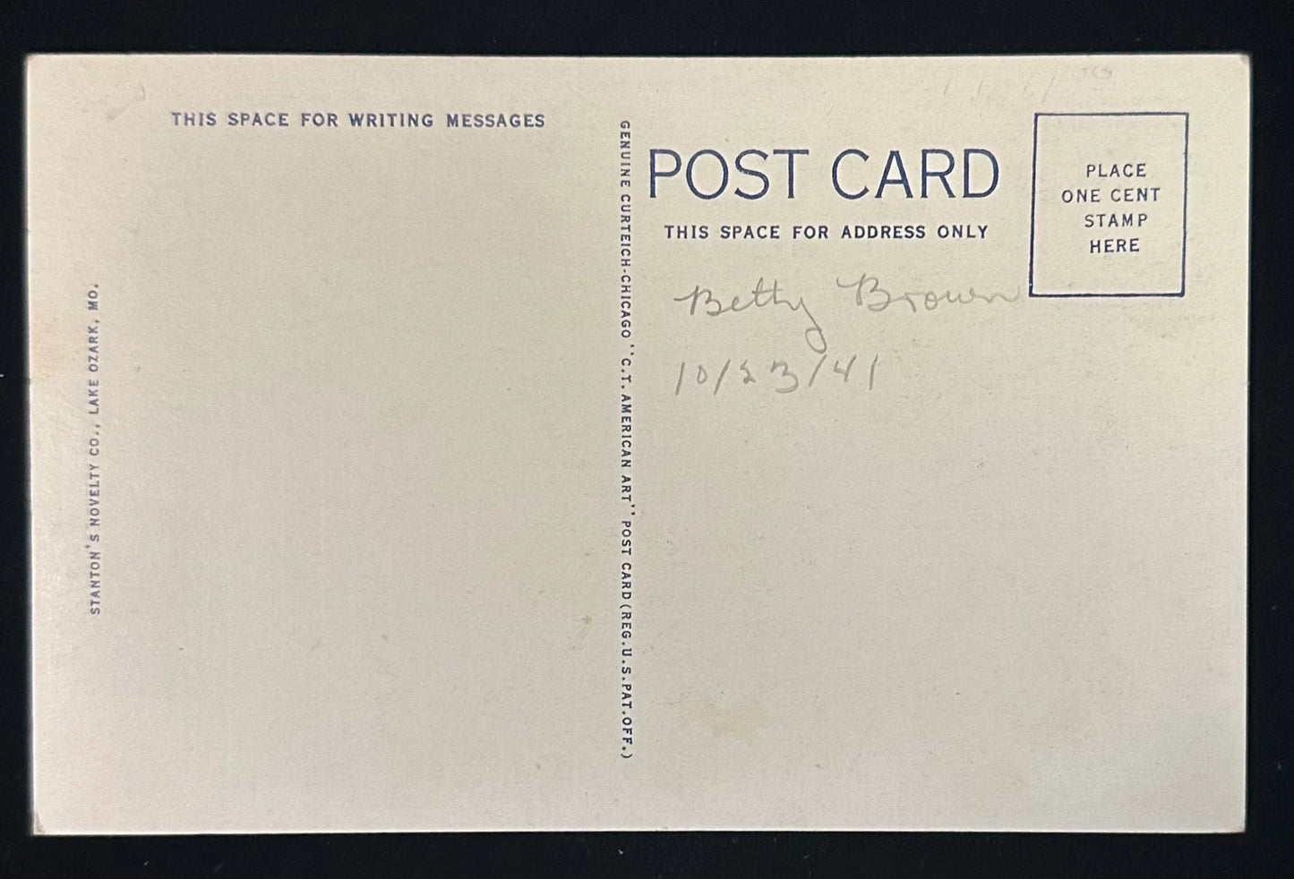 The Gem of the Ozarks - Bennet Spring State Park, near Lebanon, Missouri - Vintage Postcard