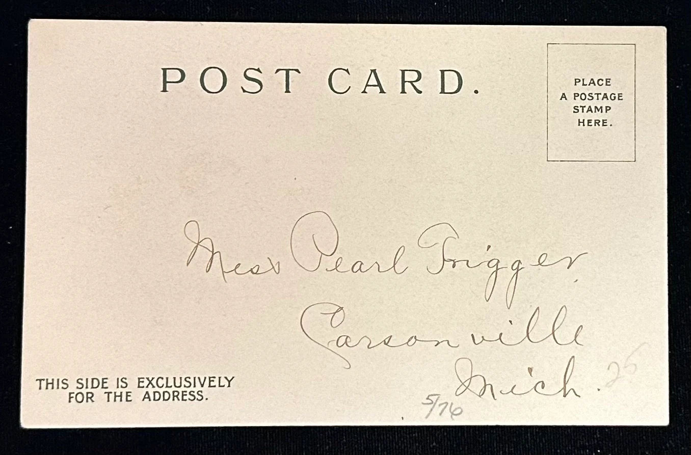 Two's Company Three's none - To wish you all the Good that you can wish - Vintage Postcard