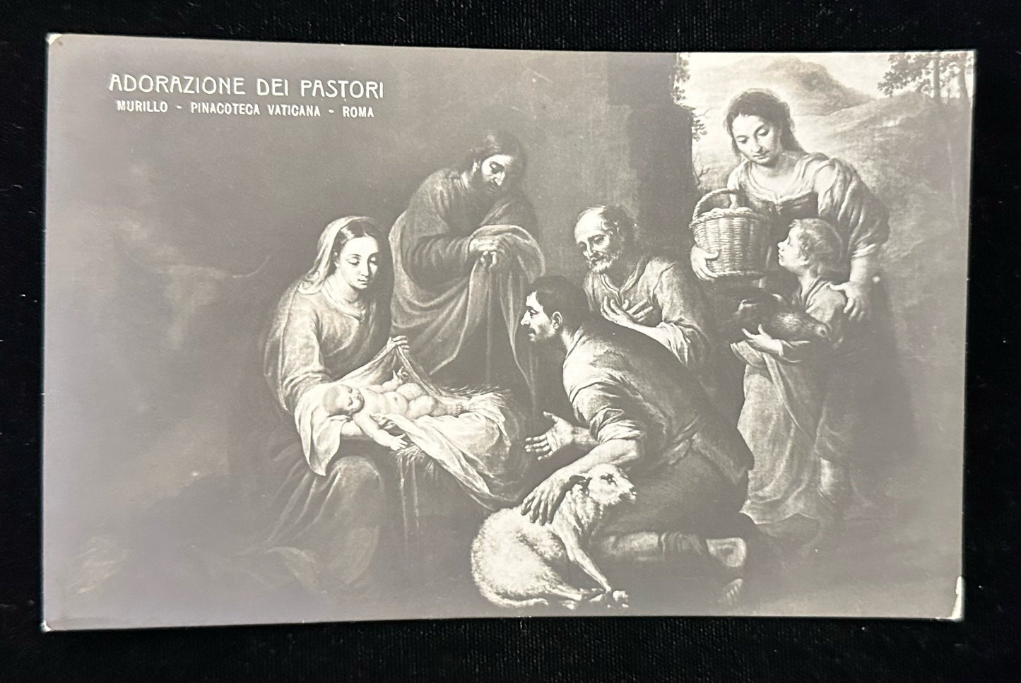 Adorazione Del Pastori - Murillo - Pinacoteca Vaticana - Roma, Italy - Vintage Postcard