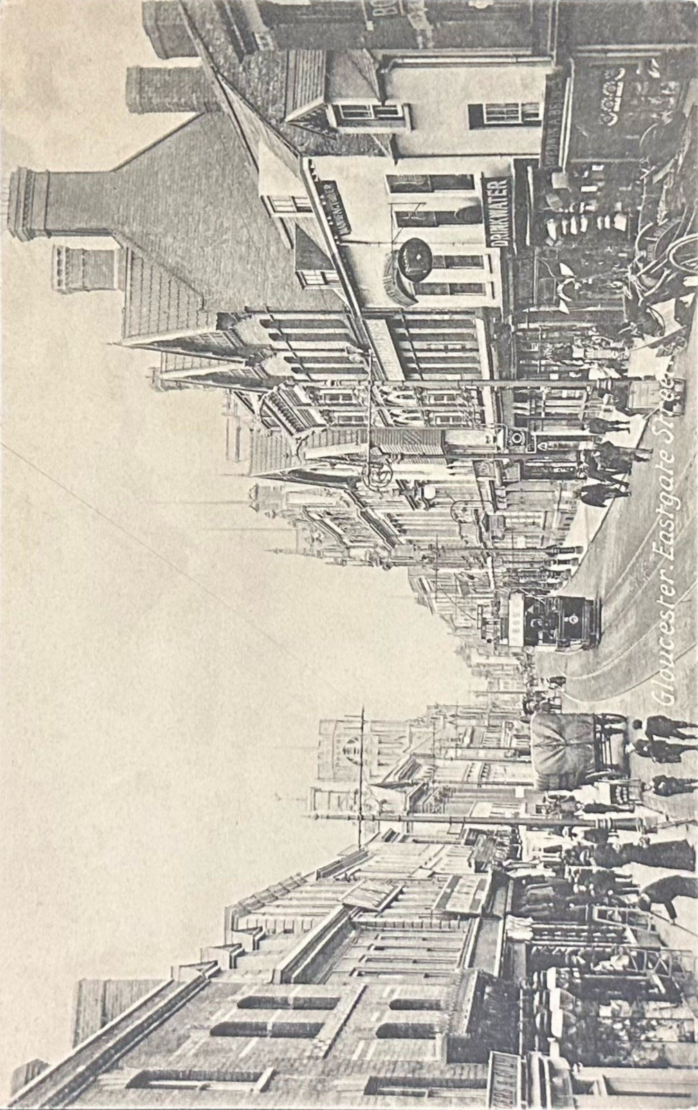Gloucester, United Kingdom - Eastgate Street - International Postcard