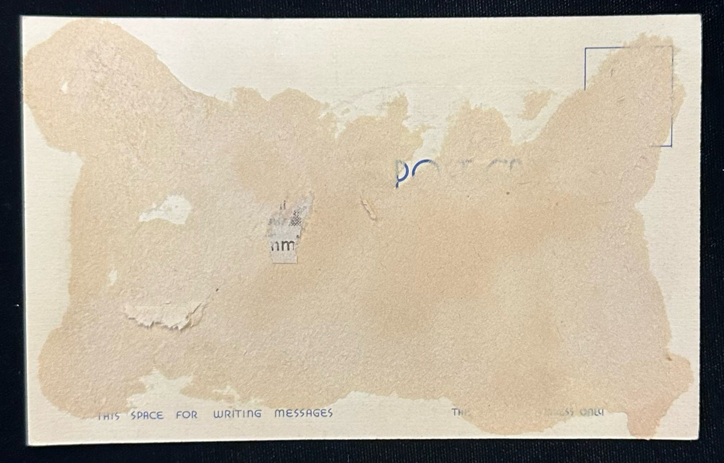 Scenic Grandeur Along the Lake Washington Boulevard - Showing Mount Rainer, Seattle, Washington - 1930s Linen Postcard