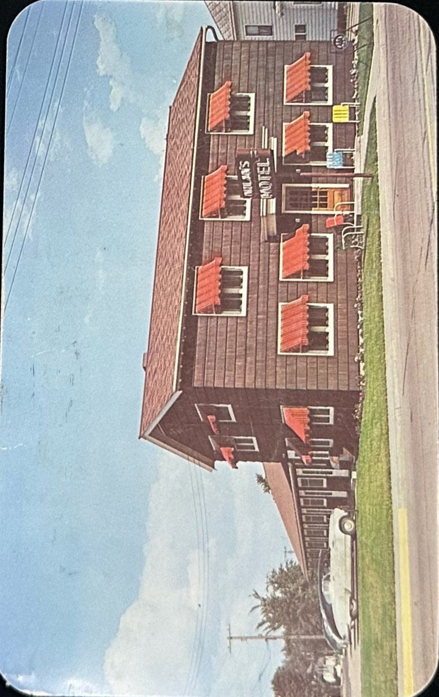 Nolan's Motel - Wausau, Wisconsin- Vintage 1950s Postcard