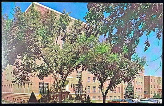 Exterior View of St. John's McNamara Hospital - Rapid City, South Dakota - Vintage Postcard