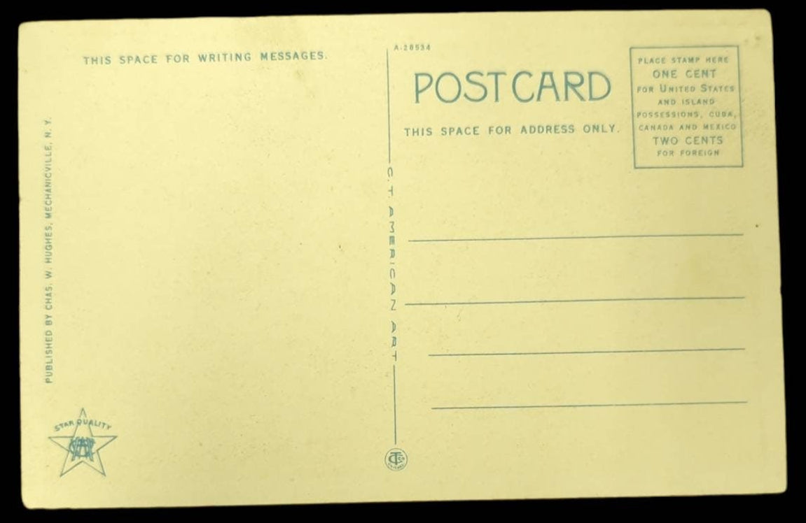 Mable Mills, West Rutland, Vermont - Vintage 1920s Postcard