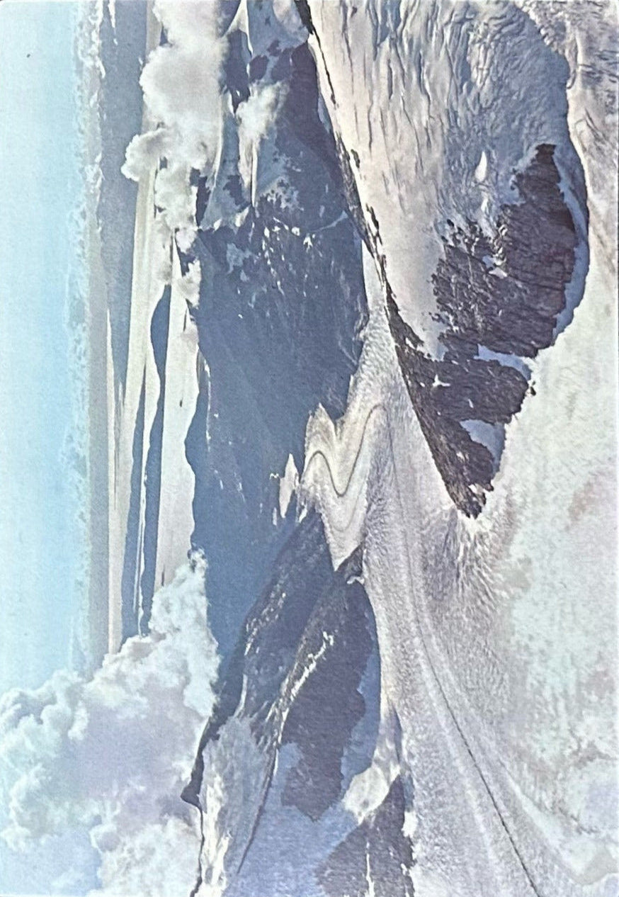 Alaska - The land of the Glaciers - 1960 Photo Postcard - Vintage Postcard