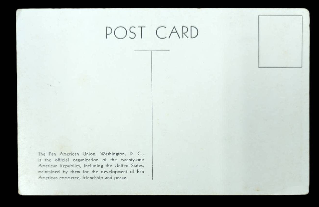 Governing Board Room, Pan American Union Building, Washington D.C. - Vintage 1920s Postcard