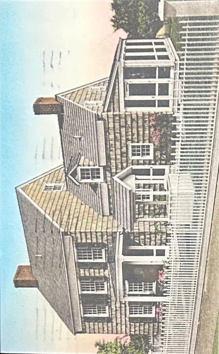 Walt Whitman House, Dearborn, Michigan - Vintage Postcard