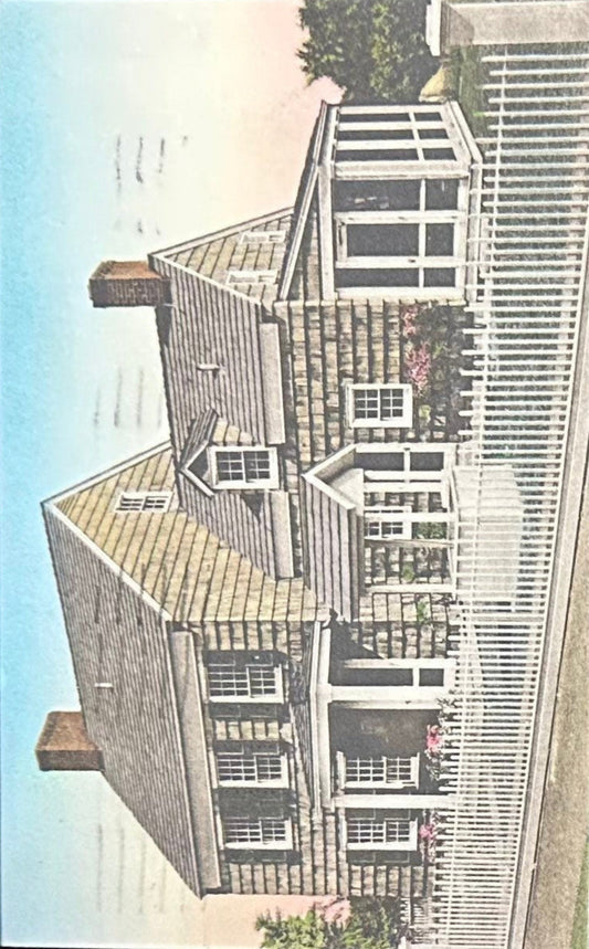 Walt Whitman House, Dearborn, Michigan - Vintage Postcard