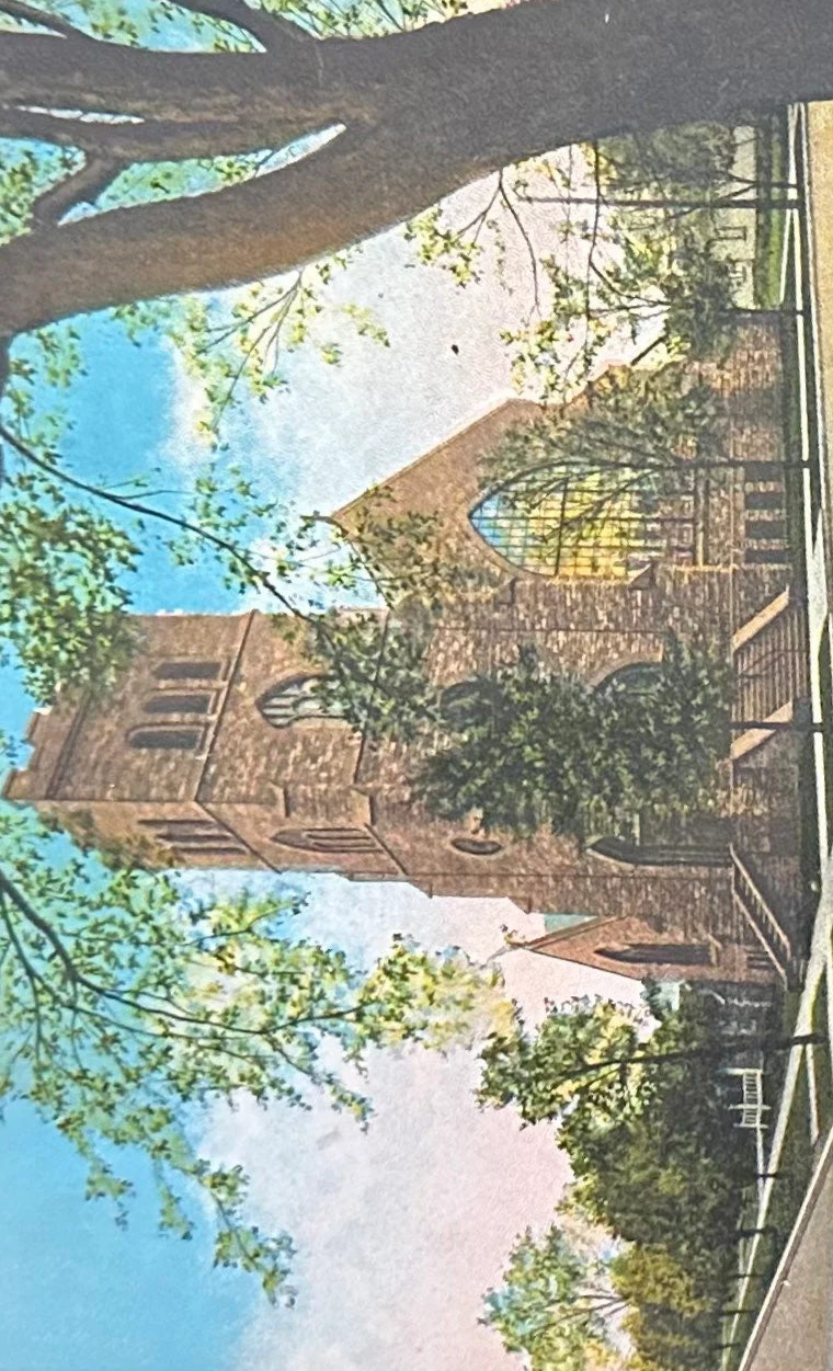 The Church with the Chimes - St. James Episcopal Church, Sault Ste. Marie, Michigan - Vintage Postcard