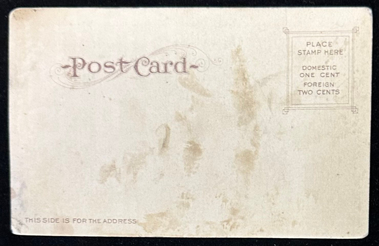 Post Office - Stockton, Cal. - Pre 1906 Postcard