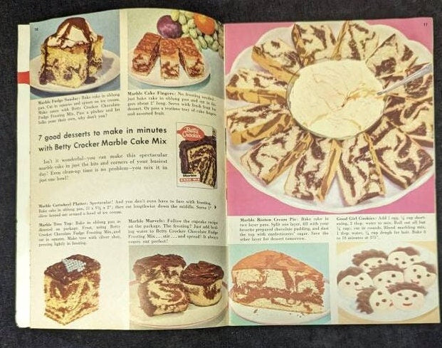 Betty Crocker Cake Mix Recipe Booklet
