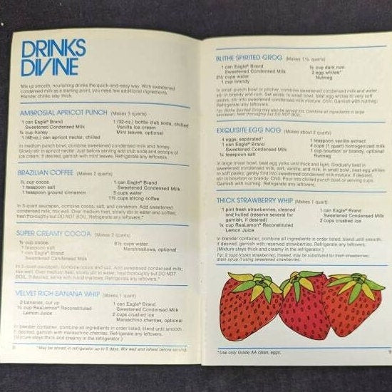 They'll Love It! Recipe Book for Borden's Sweetened Condensed Milk - Borden's Company Mailed Recipe Book - Eagle Brand Tested Recipes