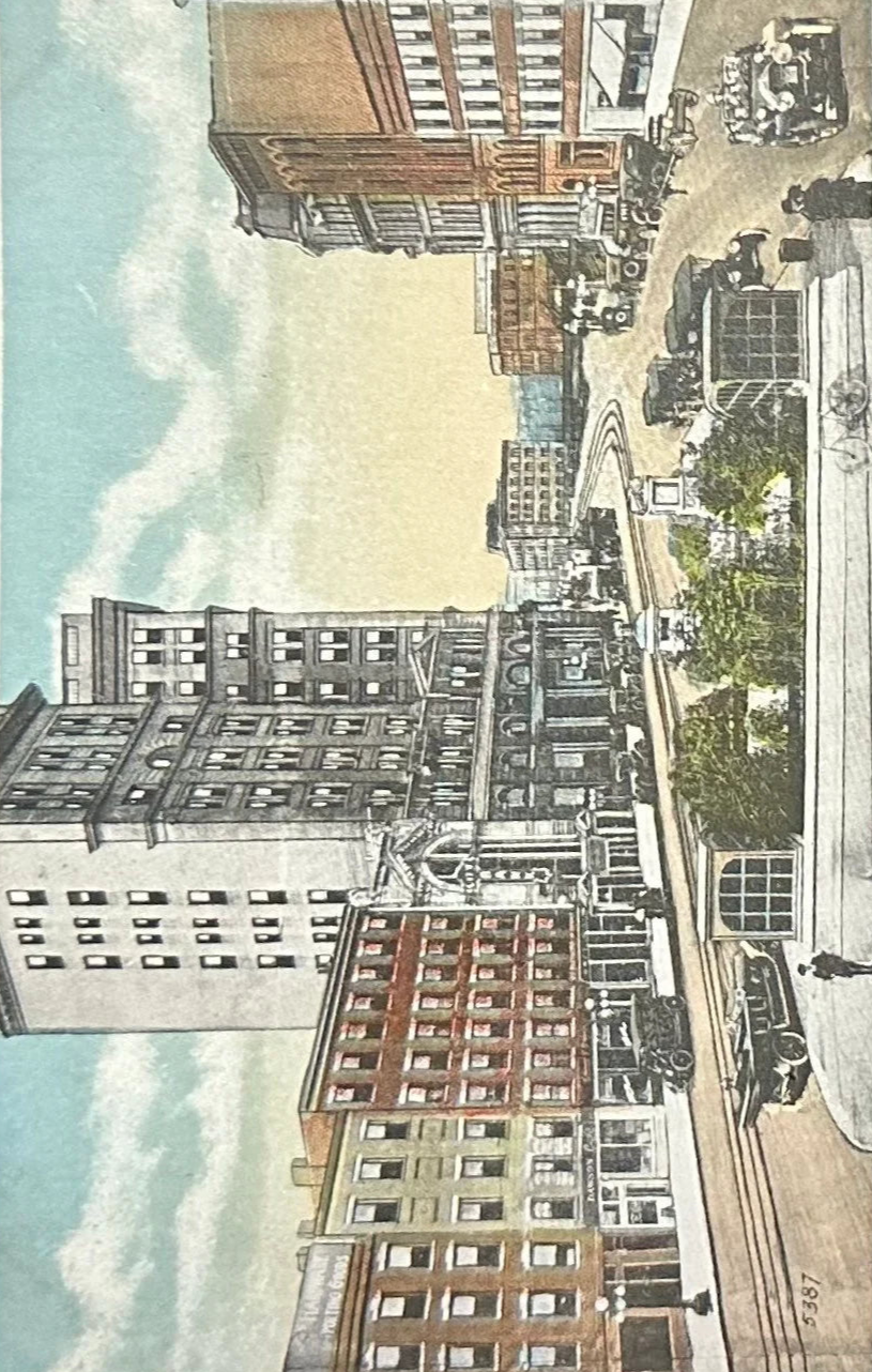 446 Hanover Square, Syracuse, New York - Vintage 1910s Postcard
