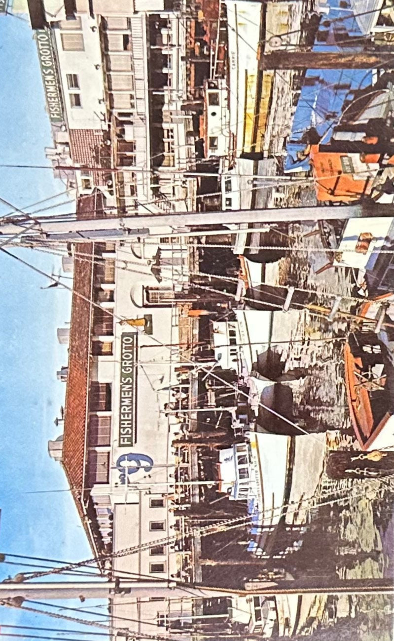Fishermen’s Wharf - San Francisco, California - Vintage Postcard