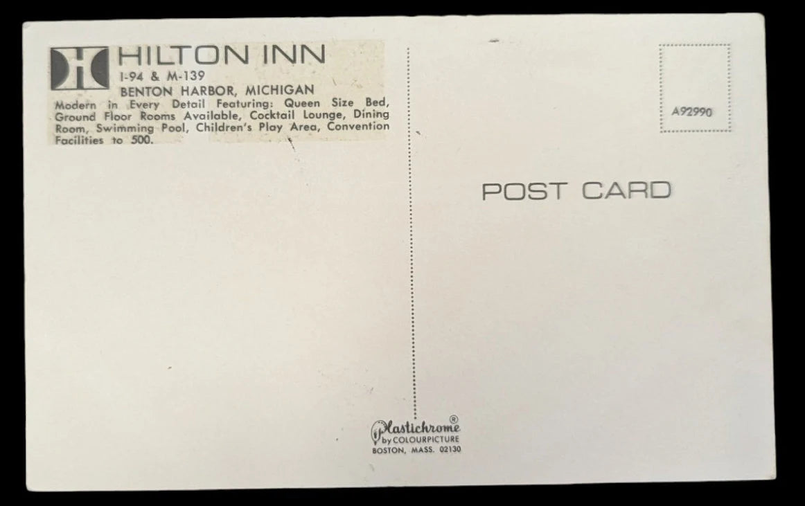 Benton Harbor, Michigan - Vintage Postcard