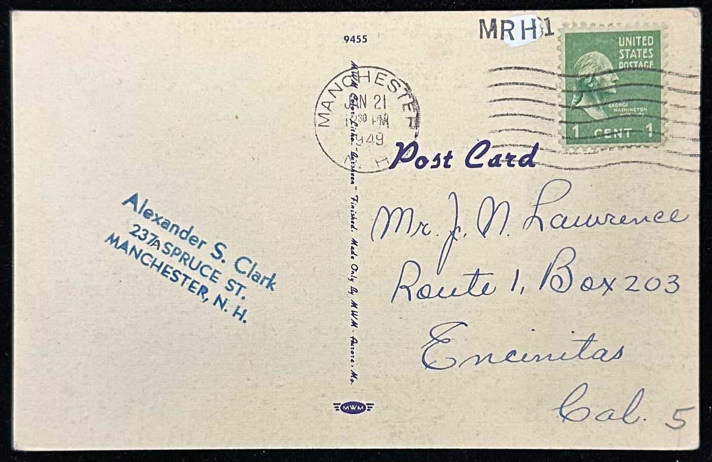 Missouri River Highway Bridge - Leavenworth, Kansas - 1940s Linen Postcard