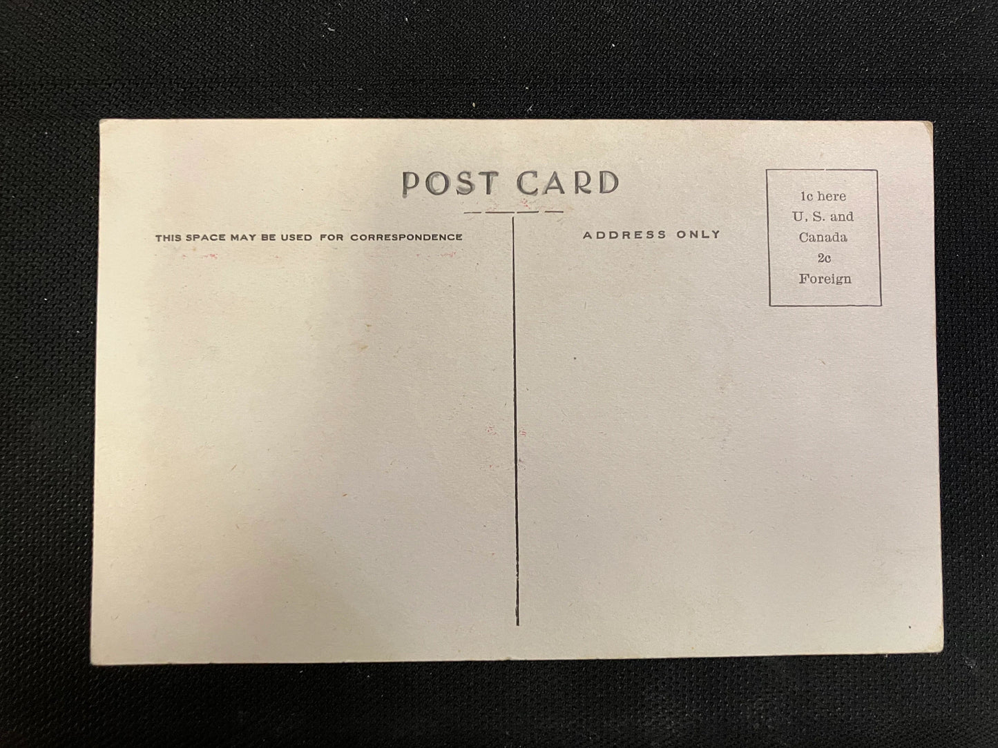 Meet Me Face to Face - Vintage Postcard