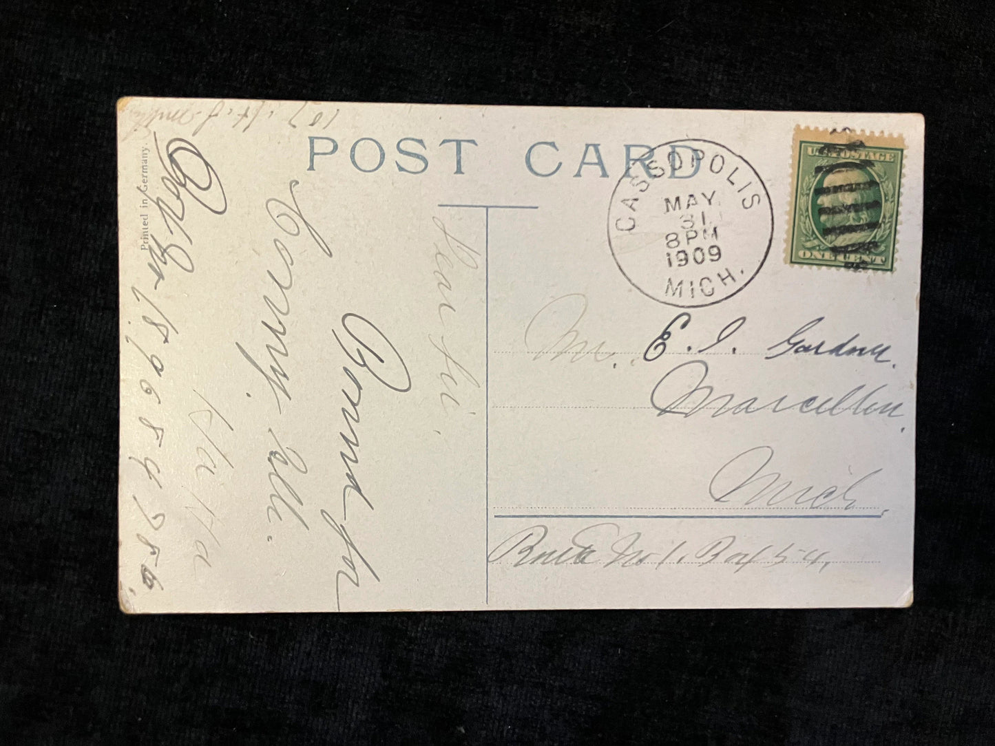 M. S. R. Co. - Vintage Postcard