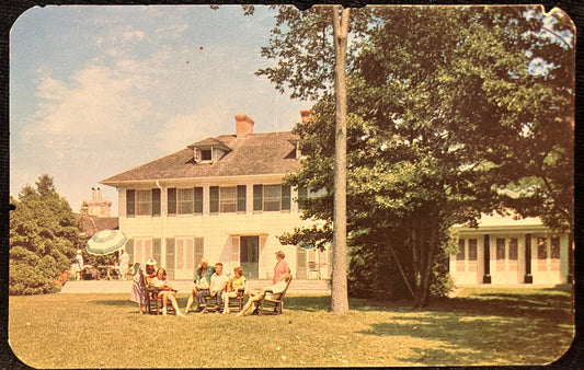 The Manor - Windcliff House - Michigan - Photo by John D. Freeman - Vintage Postcard