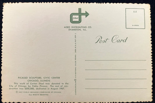 John Hancock Center and Water Tower in Chicago, Illinois - Photo by Harold S. Beach - Vintage Postcard