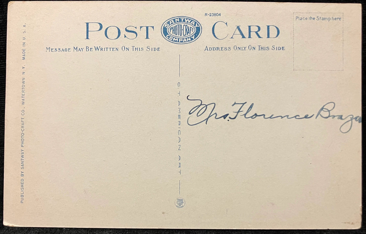 The Crossmon, Alexandria Bay, New York, Thousand Islands - Vintage Postcard