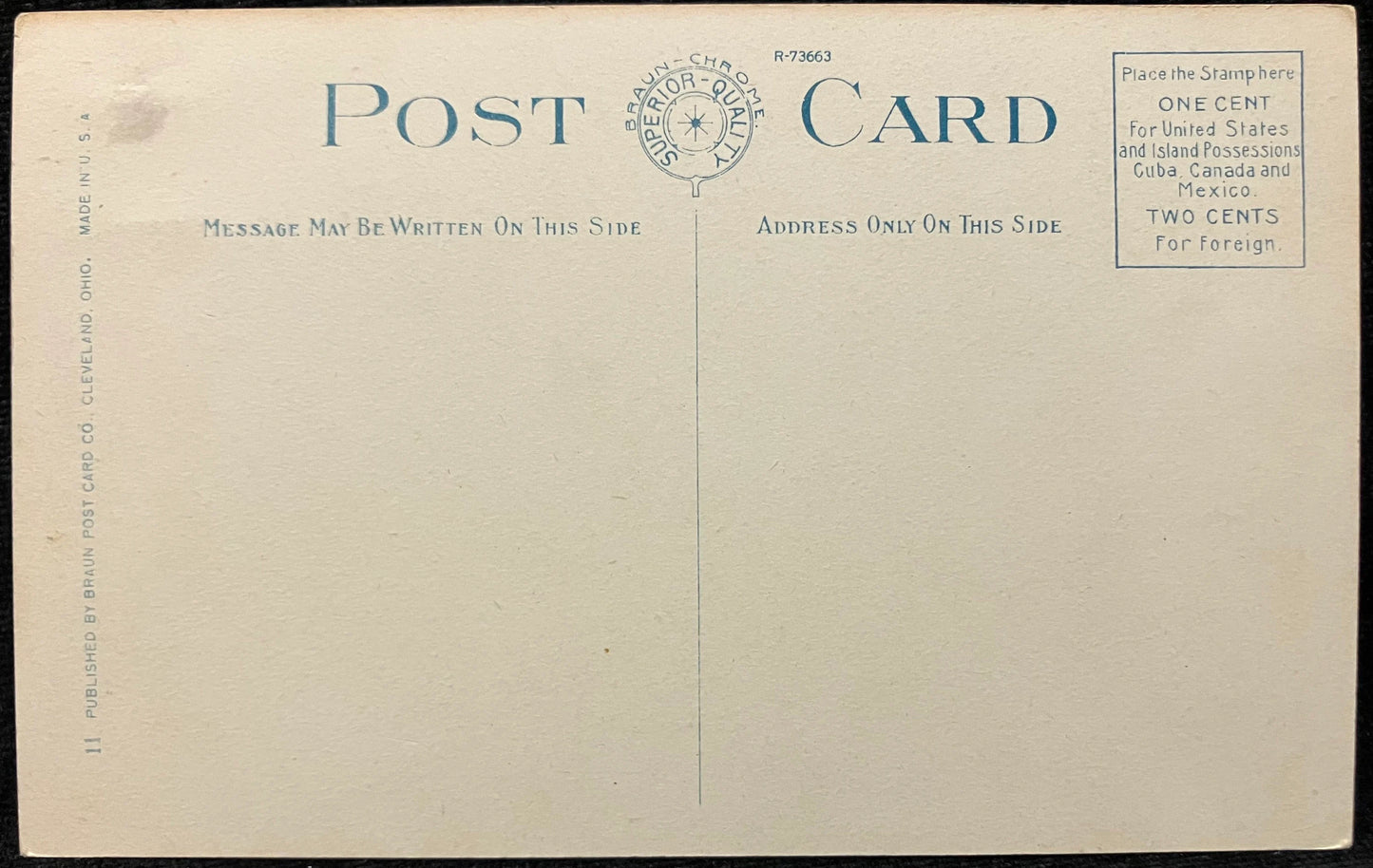 First Methodist Episcopal Church, Euclid & East 30th St., Cleveland, Ohio - Vintage Church Postcard