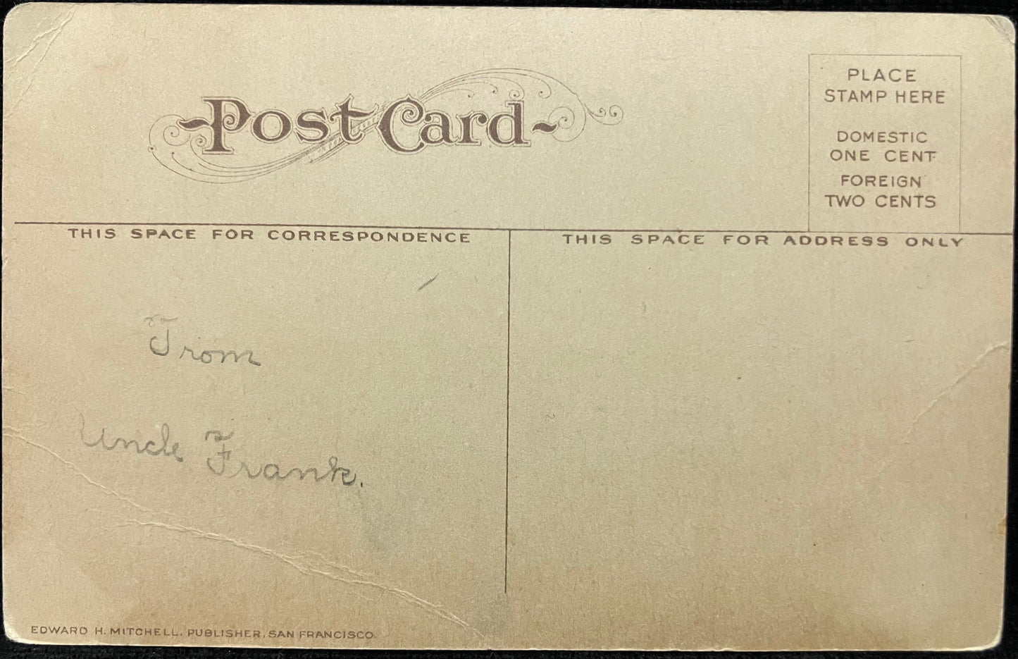 U. S. Receiving Ship “Independence”. (Launched 1814) Mare Island, California - Vintage Postcard