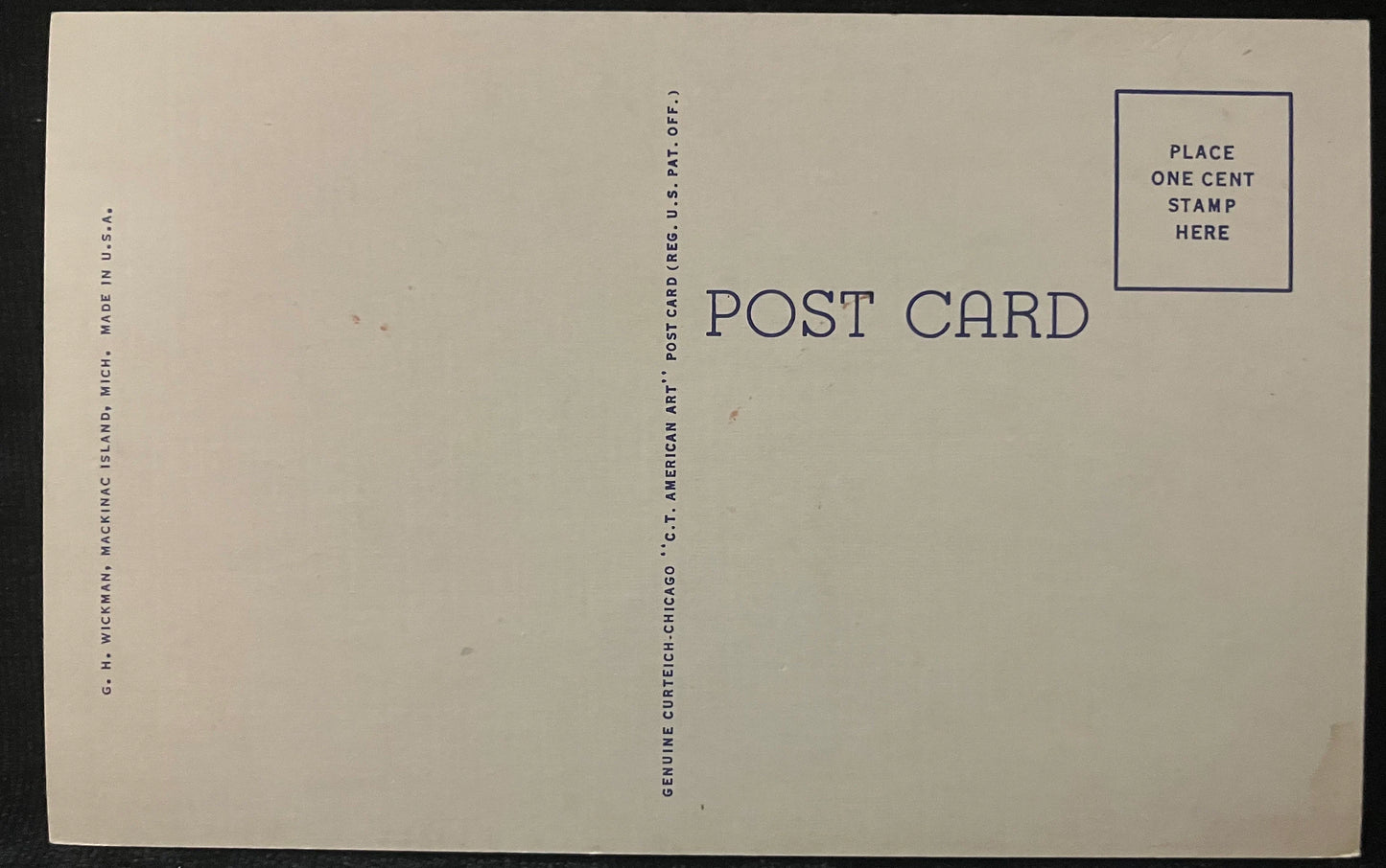 Steamer “Western States” - Vintage Postcard