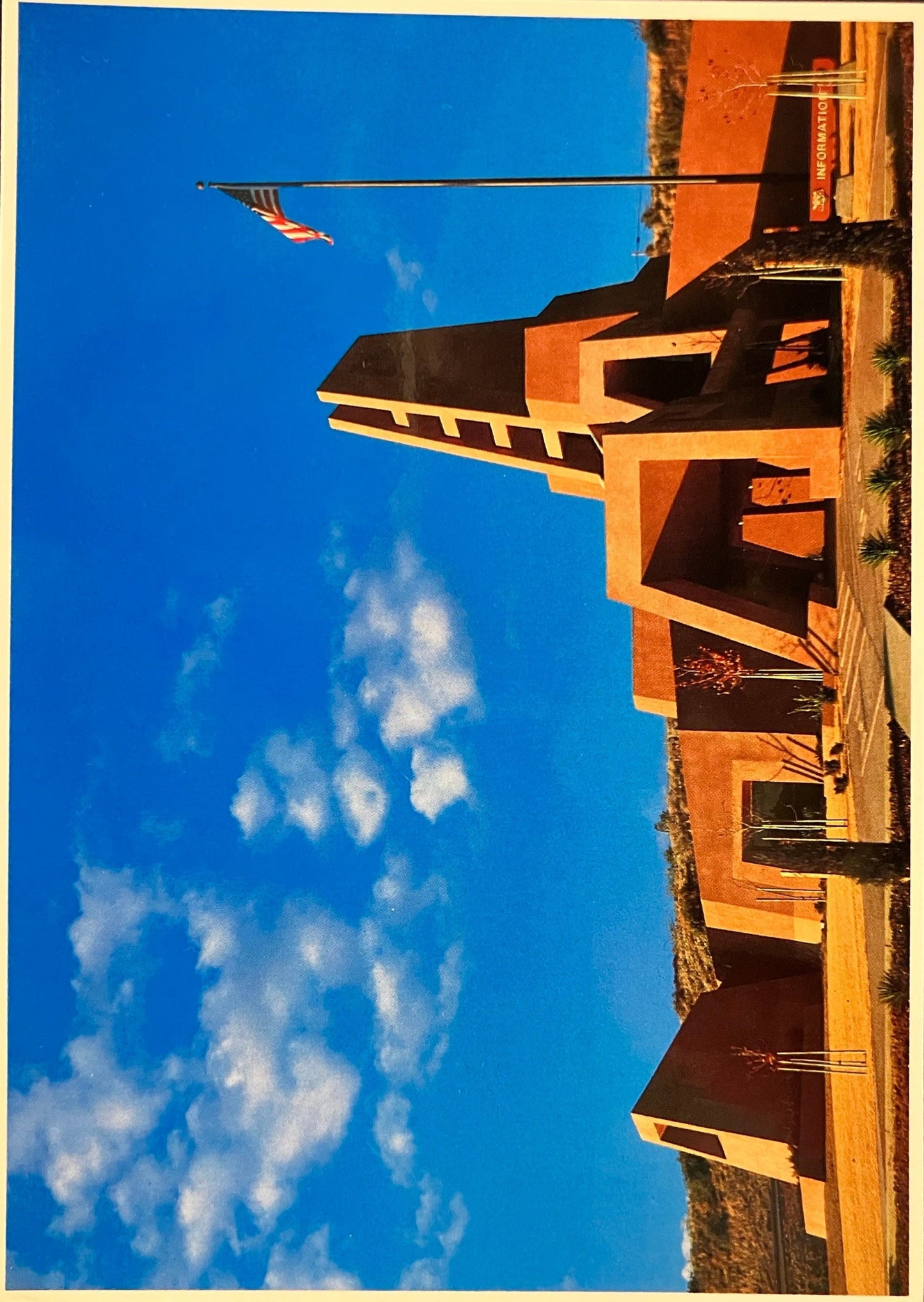 Yavapai - Apache Visitor Activity Center, Arizona - Photo by Dave Roberts - Vintage Postcard