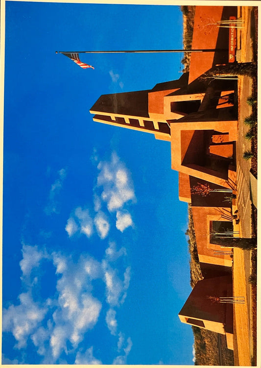 Yavapai - Apache Visitor Activity Center, Arizona - Photo by Dave Roberts - Vintage Postcard