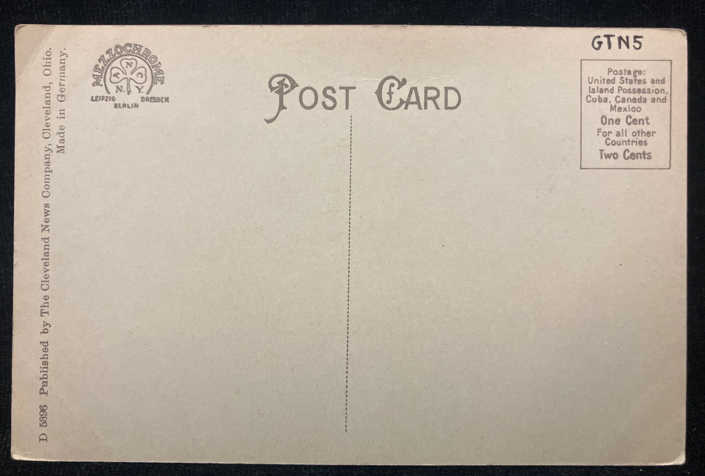 Spring Freshet - Rocky River, Cleveland, Ohio - Made in Germany - Vintage Postcard
