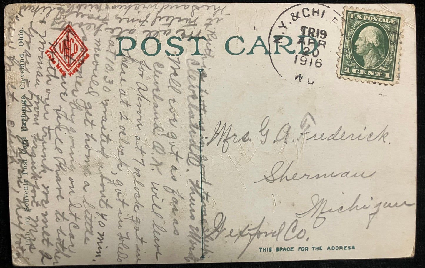 Municipal Lighting Plant, Cleveland Sixth City - Vintage Postcard