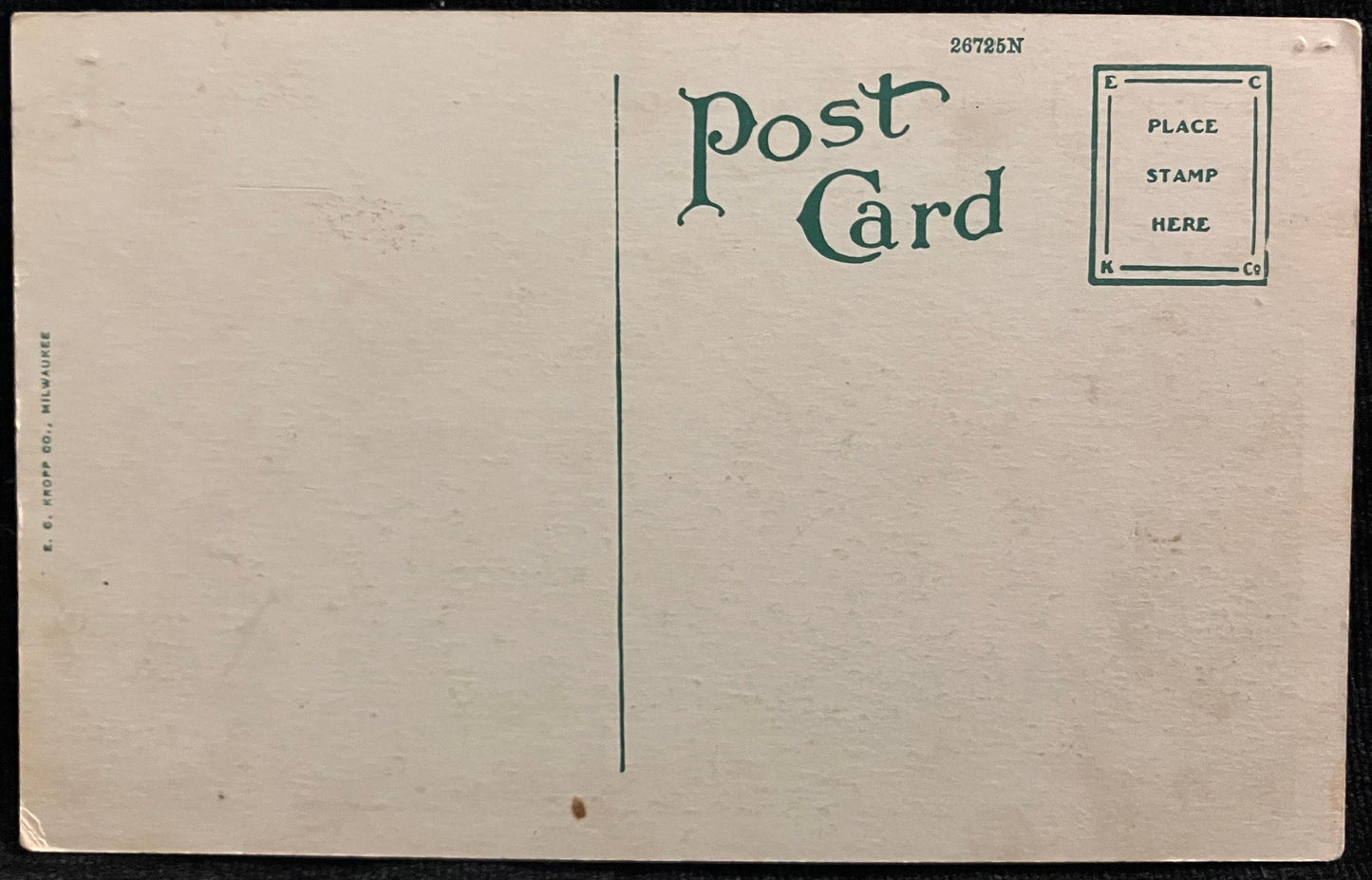 Main Building, Battle Creek Sanitarium, Battle Creek, Michigan - Vintage Hospital Postcard