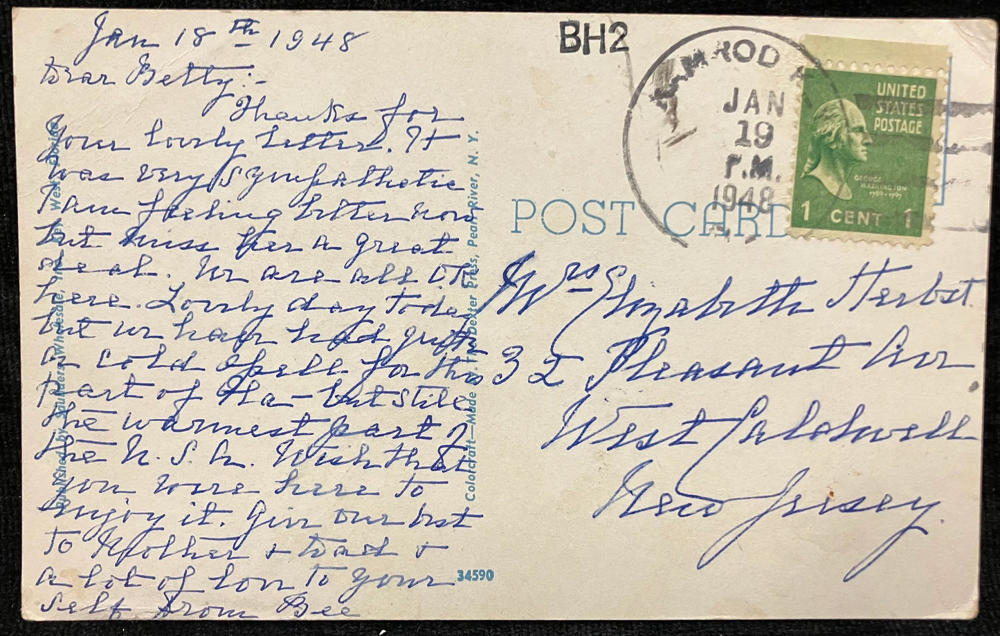 Bahia Honda Bridge, Key West, Florida - Kodachrome by C. H. Ruth - Vintage Bridge Postcard