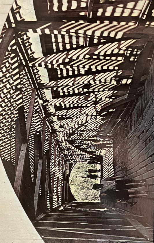 Narrows Bridge in Parke County, Indiana County, Indiana - Photo by Mitchell - Vintage Covered Bridge