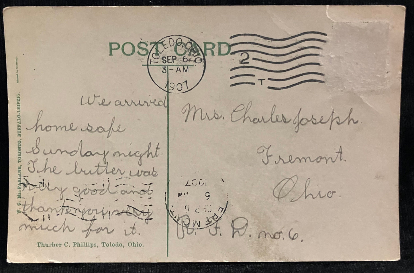Lake View - State Hospital, Toledo, Ohio - Vintage Hospital Postcard