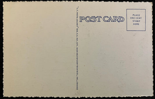 Ballroom - International Eastern Temple - Washington D.C., Maryland - Vintage Postcard
