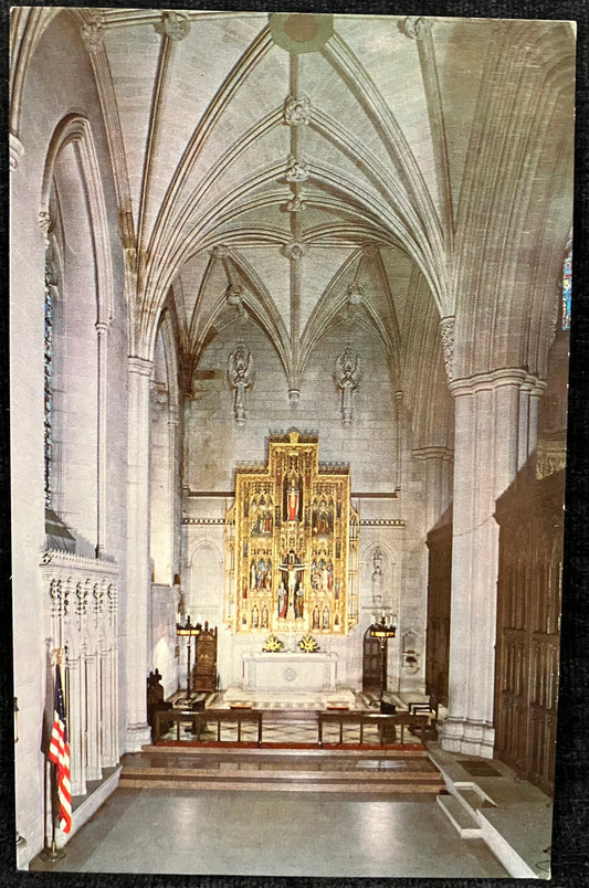 St. Mary’s Chapel at Mount Saint Alban, Washington D.C., Maryland - Vintage Church Postcard