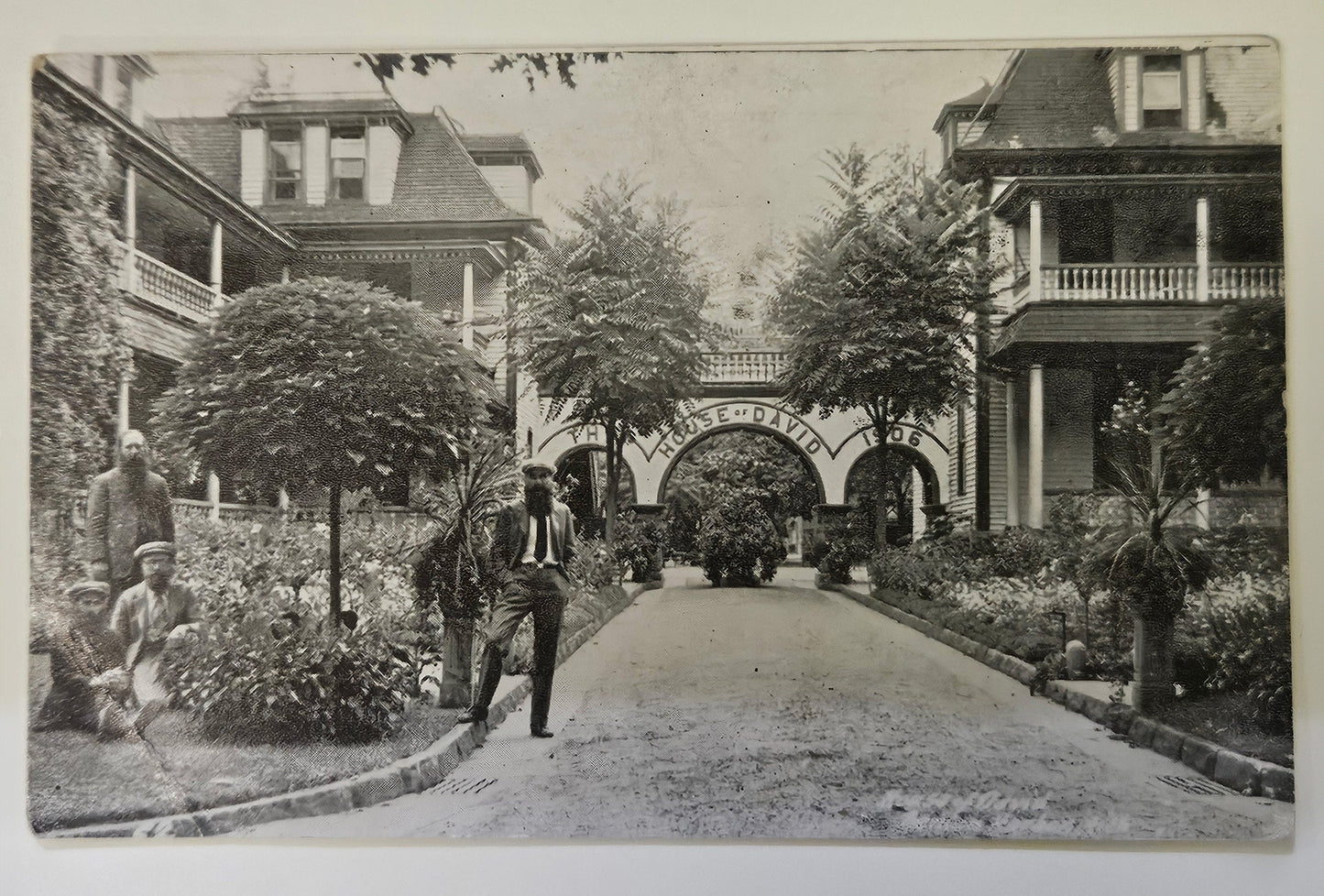 House of David - Benton Harbor, Michigan - USA Postcard _ Religious Sect in Michigan - Began 1903 as Israelite House of David - Lake Mich